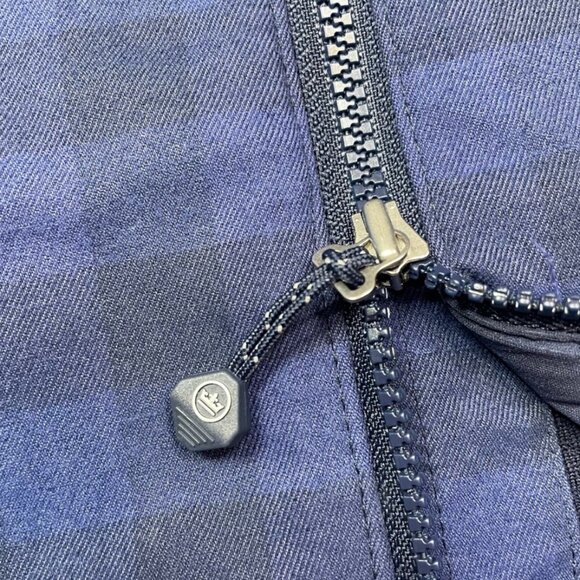 NWT!! Peter Millar Vest Mens Navy Fuse Elite Flannel Hybrid Perform - XL - Picture 8 of 14